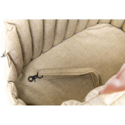 Přepravní taška SOPHIE 45 x 30 x 25 cm, polstrovaná, se zásobníkem na sáčky