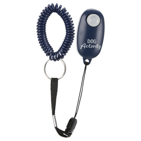 Clicker jemný mechanismus se zvukem na výcvik, s poutkem