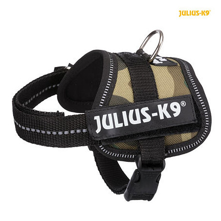 Julius-K9 silový postroj Baby 1/XS 30-40 cm, - maskáč