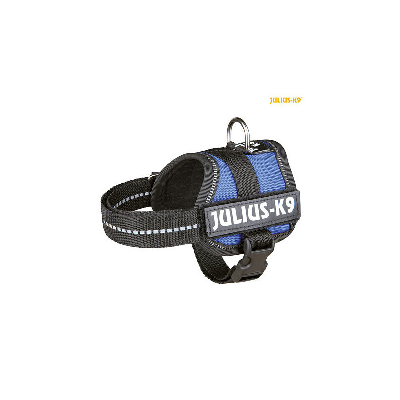 Julius-K9 silový postroj Baby 2/XS-S 33-45 cm, - modrá