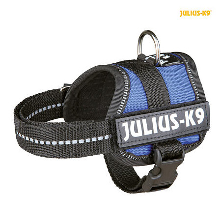 Julius-K9 silový postroj Baby 2/XS-S 33-45 cm, - modrá