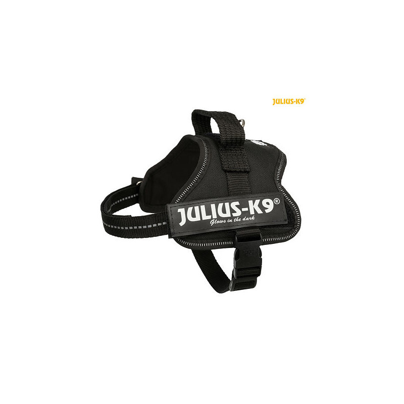 Julius-K9 silový postroj Mini-Mini/S 40-53 cm, - černá