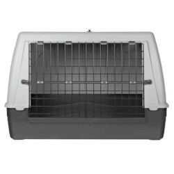 Transportní box JOURNEY, M-L: 100 x 65 x 60 cm, černá/šedá