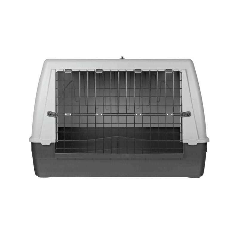 Transportní box JOURNEY, M-L: 100 x 65 x 60 cm, černá/šedá