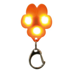 Flasher USB blikačka pro psy 3,5 x 4,3 cm tvar tlapka (RP 2,10 Kč)