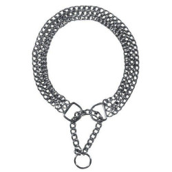 Polostahovací obojek trojřadý