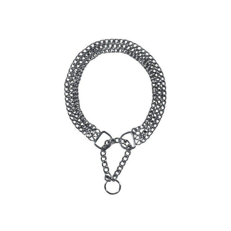 Polostahovací obojek trojřadý