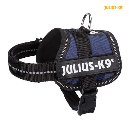 Julius-K9 silový postroj Baby 1/XS 30-40 cm, indigo - DOPRODEJ