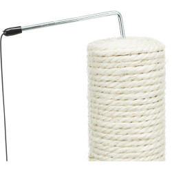 Škrábadlo válec 50cm+míč, myš+pružina na podestě 40x30cm