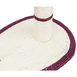 Škrábadlo válec 50cm+míč, myš+pružina na podestě 40x30cm