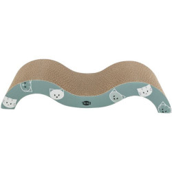 MIMI škrábací karton vlna 50 x 9 x 23 cm, šalvějová