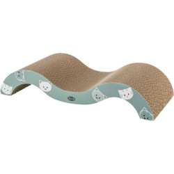 MIMI škrábací karton vlna 50 x 9 x 23 cm, šalvějová