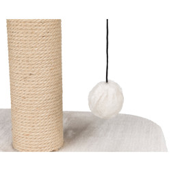 Škrábadlo MICA 46 cm světle šedé