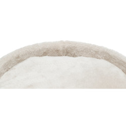 Škrabadlo kočičí věž RIA 37 cm světle šedé/přírodní