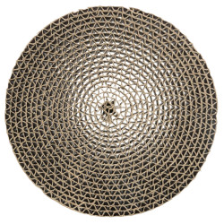 Škrábadlo v dřevěném rámu, s hračkami, 35 × 4 × 35 cm