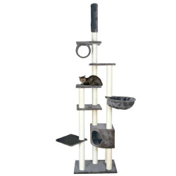 Škrábadlo MADRID 240-270cm, - šedé