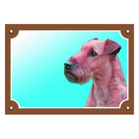 Barevná cedulka Pozor pes, Irský teriér