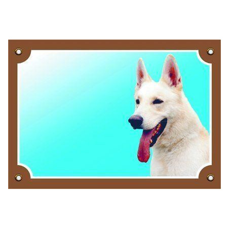 Barevná cedulka Pozor pes, Kanadsko-americký ovčák