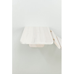 Žebřík - lávka na zeď, 150 x 30 cm, bílá