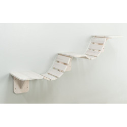 Žebřík - lávka na zeď, 150 x 30 cm, bílá