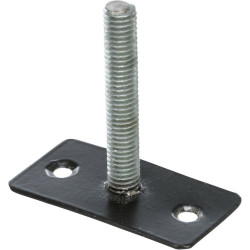 Kulatý schůdek se sisalem, prvek na stěnu, ø 18 × 22 cm, borové dřevo, bílá/šedá