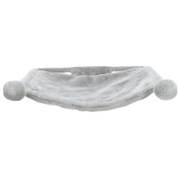 Hammock - lůžko k připevnění na zeď, 42 x 41 cm, šedá