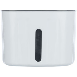 Pítko / fontánka FLOWER, 2 l/18,5 × 13 × 18,5 cm, plast, bílá/šedá (RP 2,90 Kč)