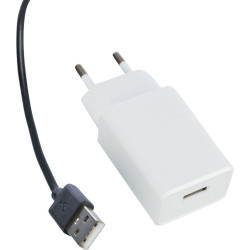 Pítko / fontánka FLOWER, 2 l/18,5 × 13 × 18,5 cm, plast, bílá/šedá (RP 2,90 Kč)