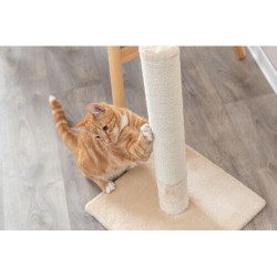 Škrábací sloupek BARTES, ø 9 / 62 cm, béžová