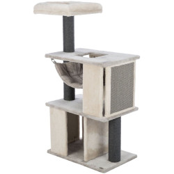 Škrabadlo JULIANO, 2 patra, 115 cm, šedá