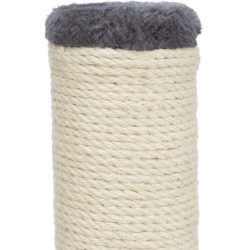 Škrabací sloupek BATRES, ø 9 / 62 cm, platinově šedá