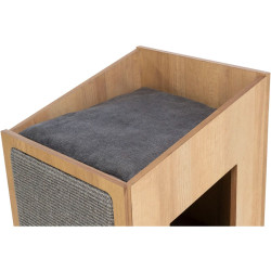 CityStyle škrabadlo TOWER pro kočky, 105 cm, hnědá/šedá