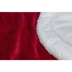 Xmas NEVIO oválná vánoční podložka, červená/bílá