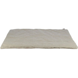 Xmas LUCIANO vánoční plyšová podložka, 90 x 70 cm, béžová/zlatá