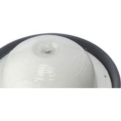 Vital Dome keramická fontánka na pití, 1,5 l/20 x 10 x 20 cm, šedá/bílá (RP 2,90 Kč)