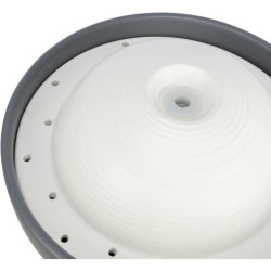 Vital Dome keramická fontánka na pití, 1,5 l/20 x 10 x 20 cm, šedá/bílá (RP 2,90 Kč)