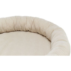 Škrabadlo MARCO 85 cm, kukaň, podesta, lůžko, bílá/béžová