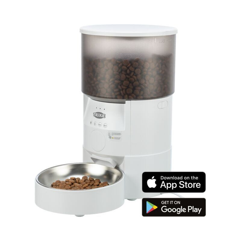 Automatické krmítko TX-S Smart 3.01, 3l/18 x 31 x 18 cm, bílá