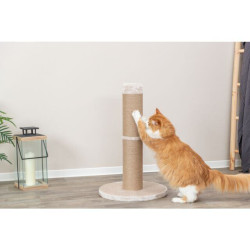 XXL škrábadlo RUE, ø 15 cm/80 cm, béžová