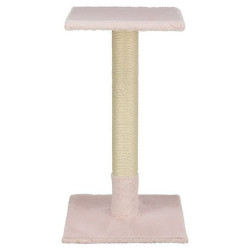 Škrabací sloupek BEANA, 69 cm, králičí plyš, světlerůžová - LIMITOVANÁ NABÍDKA