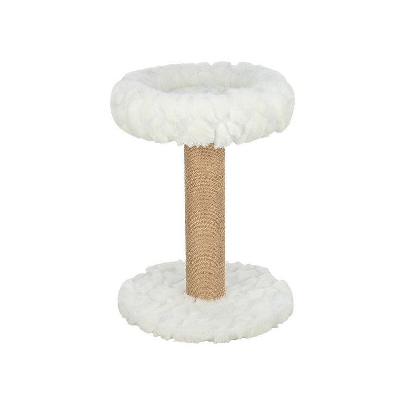 Škrabací sloupek MIRELLA 55 cm, polstrovaná platforma