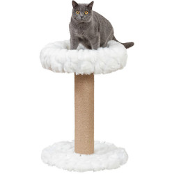 Škrabací sloupek MIRELLA 55 cm, polstrovaná platforma