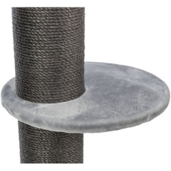 Škrabadlo MAURO XXL, 58 x 58 cm /173 cm, šedá