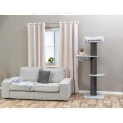 Škrabadlo MAURO XXL, 58 x 58 cm /173 cm, šedá