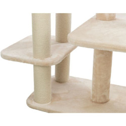 Škrabadlo BERTHOLO, 78 x 45 cm /165 cm, krémová/hnědá