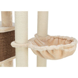 Škrabadlo BERTHOLO, 78 x 45 cm /165 cm, krémová/hnědá