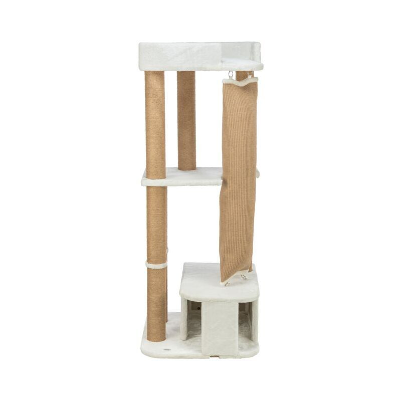 Škrabadlo ACTIVE, 58 x 38 / 150 cm, se šplhacím pytlem, bílá