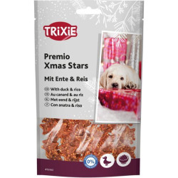 PREMIO Xmas Stars, vánoční pamlsek kachna s rýží, 100 g