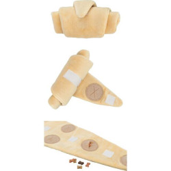 Snack Croissant - plyšová aktivní hračka na pamlsky, 40 cm