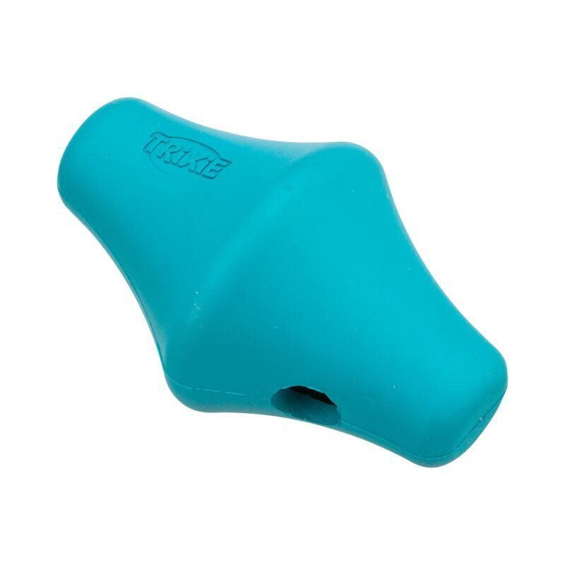 Snack Spinner - hračka na pamlsky, 12 cm, přírodní guma, petrolejová